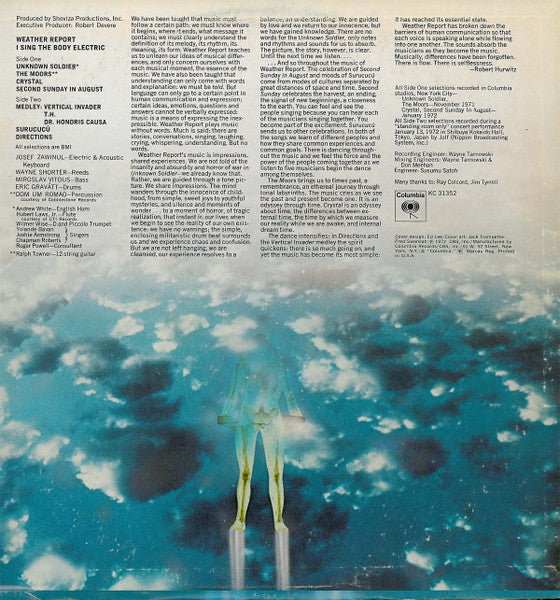 I Sing The Body Electric