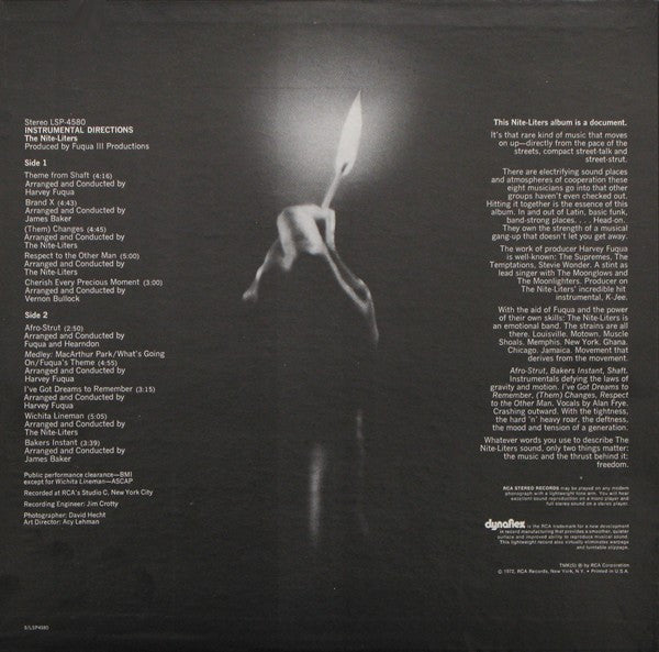 Instrumental Directions