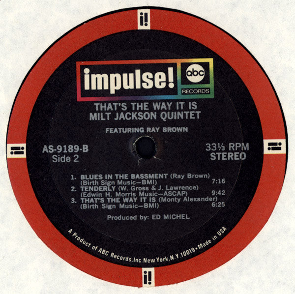 That's The Way It Is