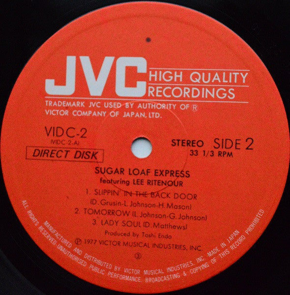 Sugar Loaf Express Featuring Lee Ritenour