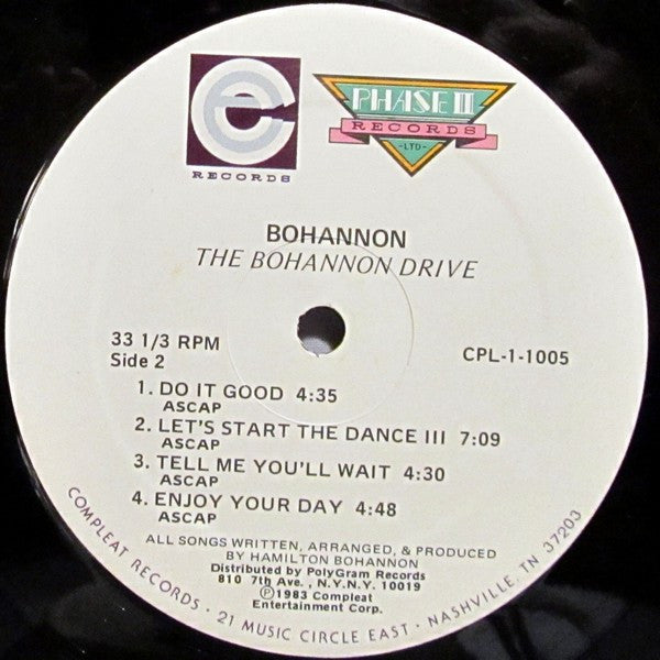 The Bohannon Drive