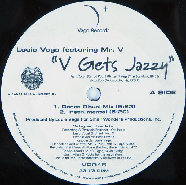 V Gets Jazzy