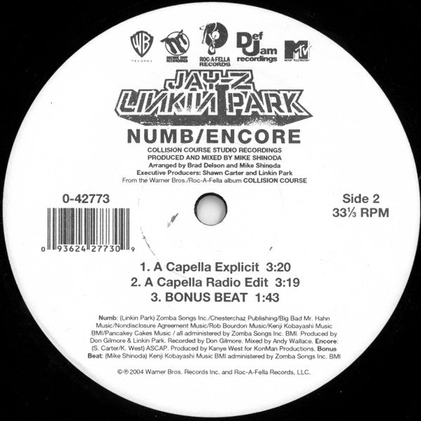Numb / Encore