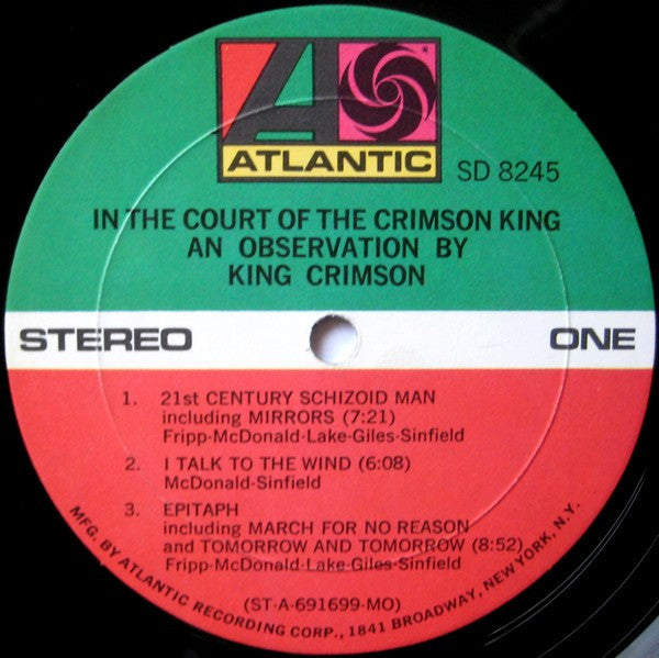 In The Court Of The Crimson King (An Observation By King Crimson)