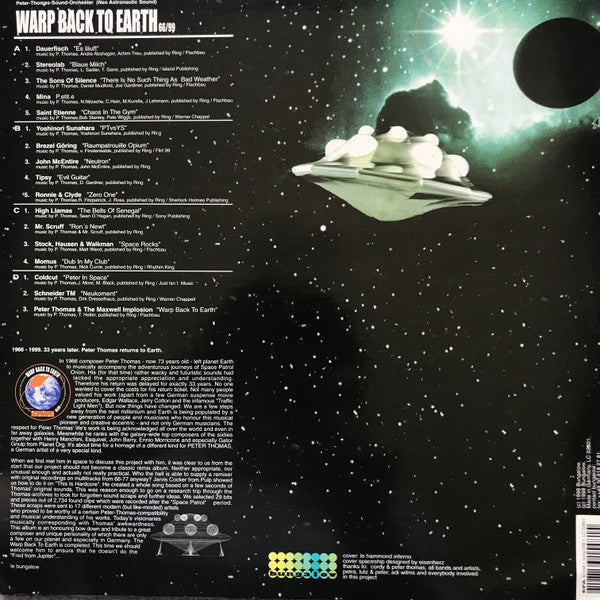 Release: Warp Back To Earth 66/99 (Rückstoß Zur Erde)-Vinyl-Germany-1998-BUNG 048-2-294922