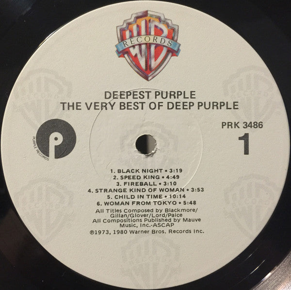 Deepest Purple : The Very Best Of Deep Purple