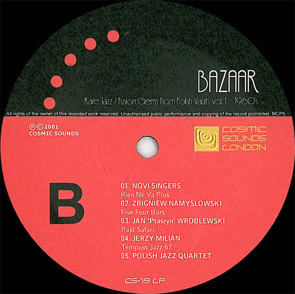 Bazaar - Rare Jazz / Fusion Gems From Polish Vaults Vol. 1, 1960's
