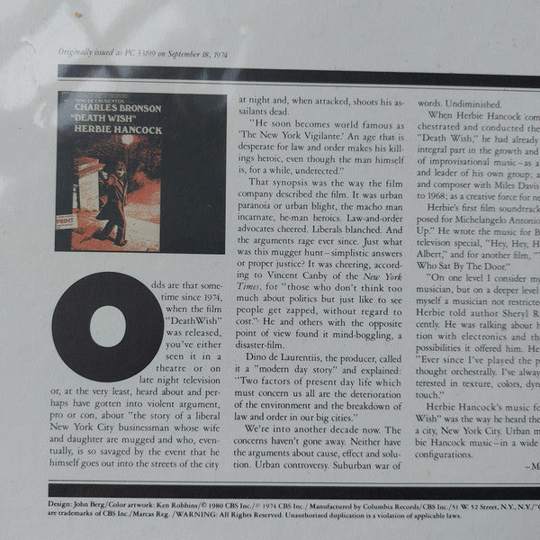 Death Wish : Original Soundtrack