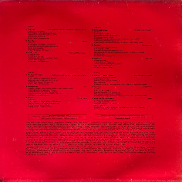 Classic P-Funk Mastercuts Volume 1