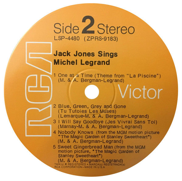 Sings Michel Legrand