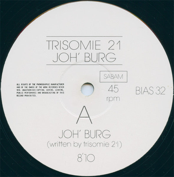 Joh' Burg And Two Other Songs