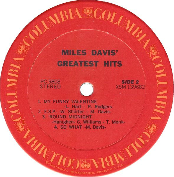 Miles Davis' Greatest Hits