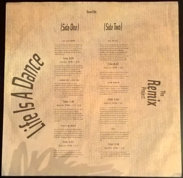 Life Is A Dance - The Remix Project