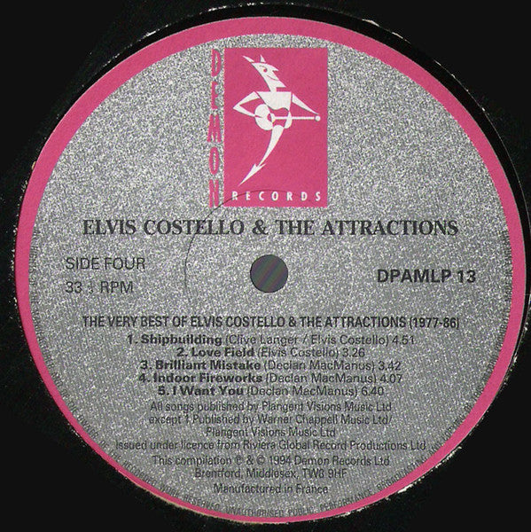 The Very Best Of Elvis Costello And The Attractions