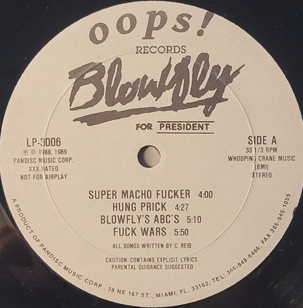 Blowfly For President