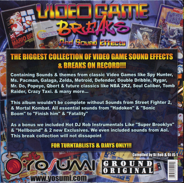 Video Game Breaks And Sound Effects Volume 1