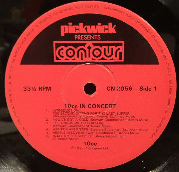 10cc In Concert