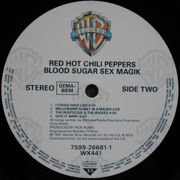 Blood Sugar Sex Magik