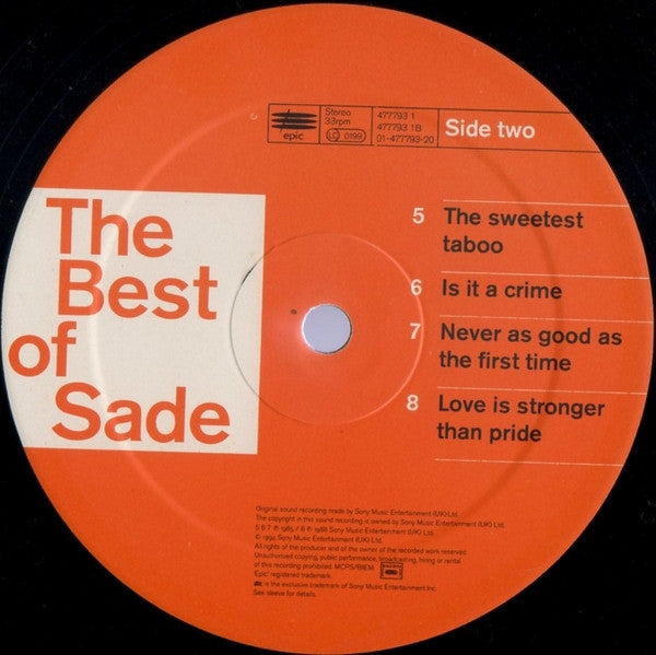 The Best Of Sade
