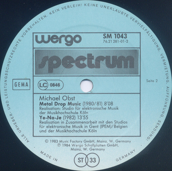 Metal Drops (Electronic Music)