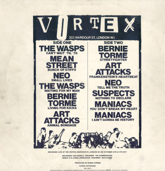 Live At The Vortex - Volume One