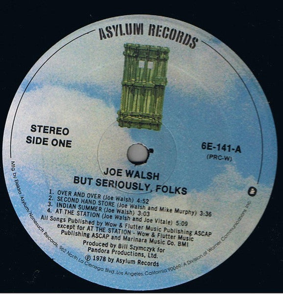 "But Seriously, Folks..."