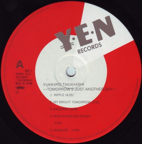 Tomorrow's Just Another Day