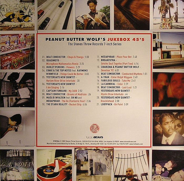Peanut Butter Wolf's - Stones Throw - Jukebox 45's