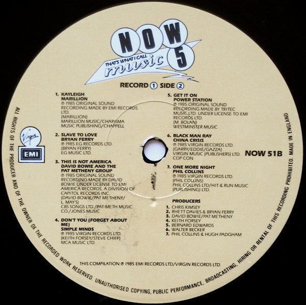 Now That's What I Call Music 5