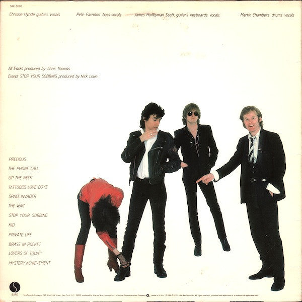 Release: Pretenders-Vinyl-US-1980-SRK 6083-370135
