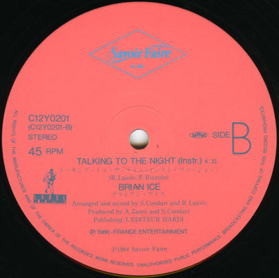 Talking To The Night