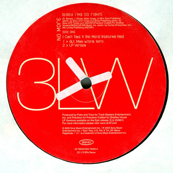 I Can't Take It (No More) / No More (Baby I'ma Do Right)