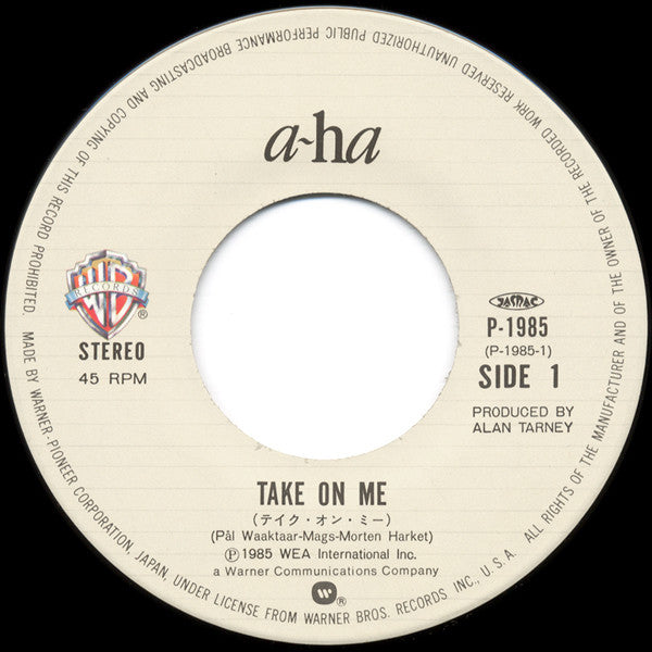 Take On Me = テイク・オン・ミー