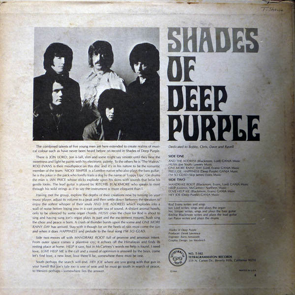 Shades Of Deep Purple