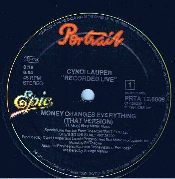 Money Changes Everything