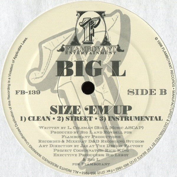 Ebonics / Size 'Em Up