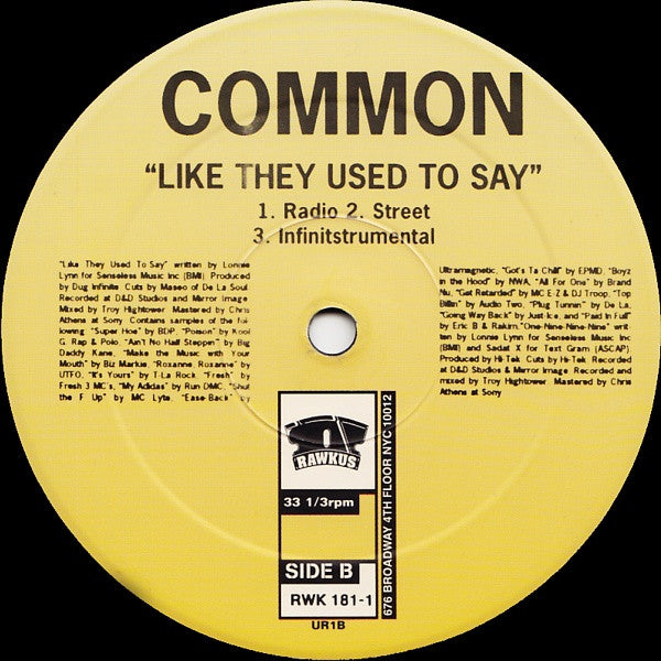 One-Nine-Nine-Nine / Like They Used To Say