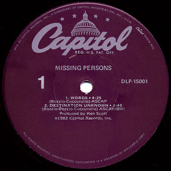 Missing Persons