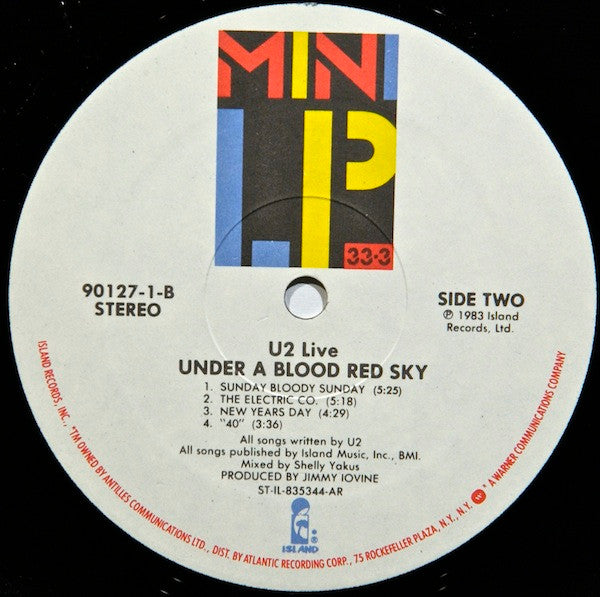 Live "Under A Blood Red Sky"