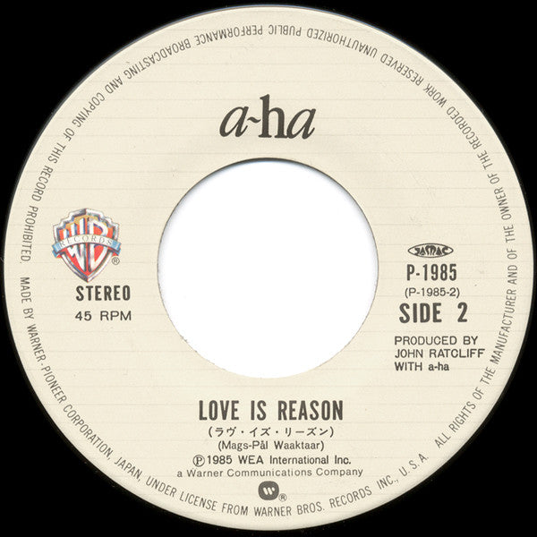 Take On Me = テイク・オン・ミー