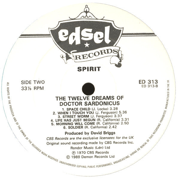 Twelve Dreams Of Dr. Sardonicus