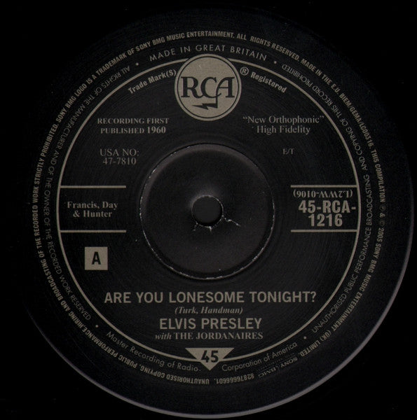 Are You Lonesome Tonight?