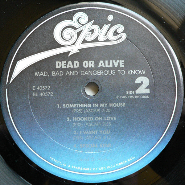 Mad, Bad And Dangerous To Know