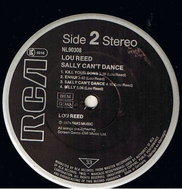 Sally Can't Dance
