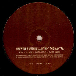 Sumthin' Sumthin' - The Mantra