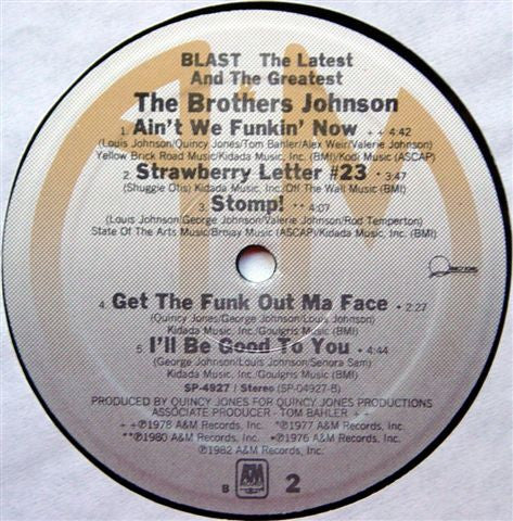 Release: Blast!-Vinyl-US-1982-SP-4927-219153