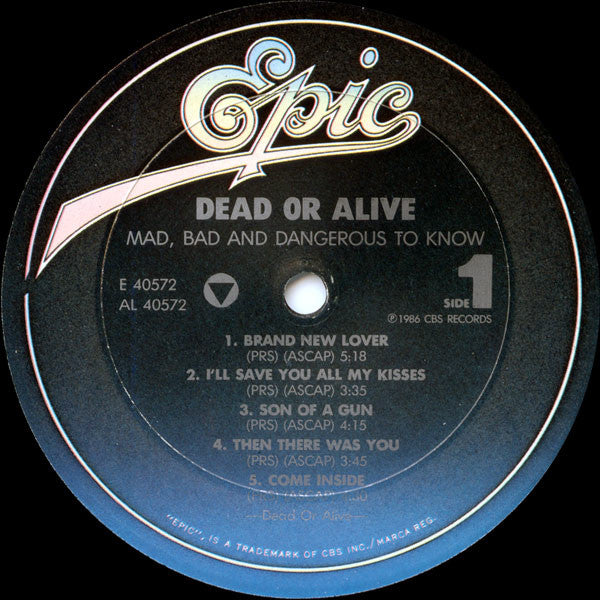 Mad, Bad And Dangerous To Know