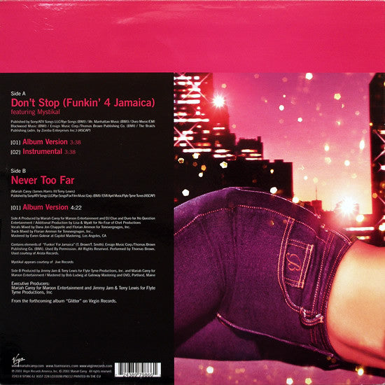 Never Too Far / Don't Stop (Funkin' 4 Jamaica)