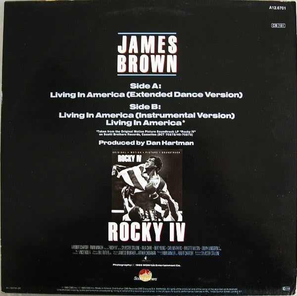 Living In America (12" Extended Dance Mix)
