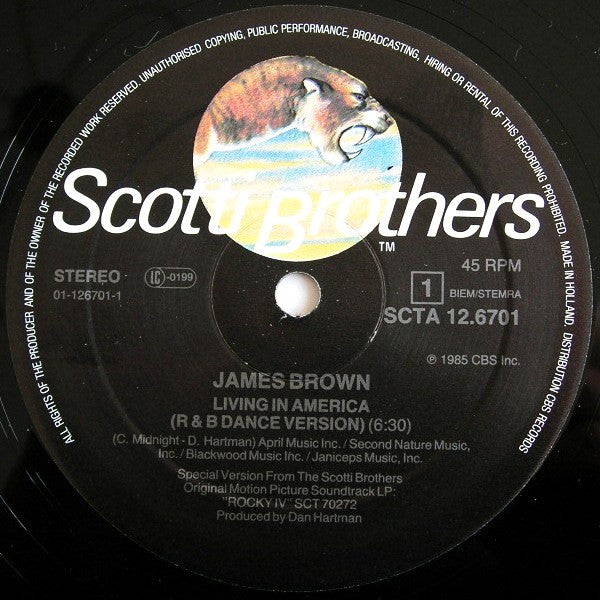 Living In America (12" Extended Dance Mix)